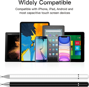 Stylet tactile en métal REXIAO avec attraction magnétique, capacitif passif pour iPhone, <span class=keywords><strong>iPad</strong></span>, tablette, téléphone, dessin - Product Image 2