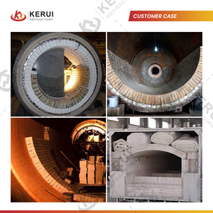 KERUI precio competitivo refractario mullita aislamiento ladrillo K23 K26 JM 23 Jm 26 peso ligero aislante ladrillo de fuego para horno - Product Image 3