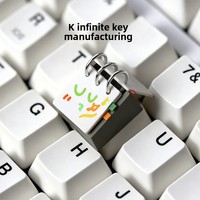Cute Keycap Series Desk Calendars Original Personality-Driven Resin Keycaps Mechanical Keyboards Replaceable Single ESC Key Gift