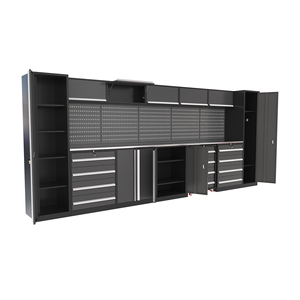 RW Modern Design Modular Workbench Toolbox Customizable Metal Garage <b>Storage</b> <b>Cabinet</b> for Workshop Use - Product Image 5