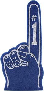 Doigts en mousse multicolores personnalisés avec logo, pour la promotion, les fêtes et le soutien en stade - Product Image 5