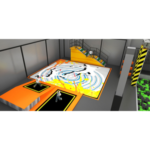 Parc de trampoline d'escalade écologique de haute qualité et <span class=keywords><strong>centre</strong></span> de jeux pour aire de jeux intérieure pour enfants avec couleur et taille personnalisées - Product Image 6