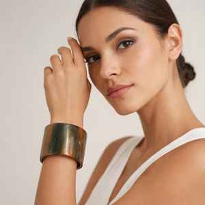 Bracelets en corne de buffle, artisanat naturel, bijoux faits à la main respectueux de l'environnement pour les tenues ethniques, les festivals et le style quotidien - Product Image 4