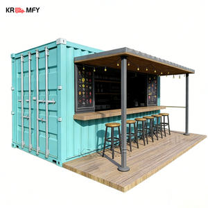 รถขายอาหารเคลื่อนที่แบบมืออาชีพ ร้านอาหารคอนเทนเนอร์ คาเฟ่ บาร์ รถพ่วงขายอาหารจานด่วน รถเข็นครัว - Product Image 3