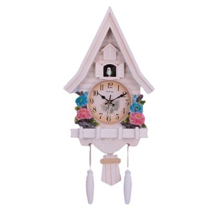 Creative Cuckoo <b>Clock</b> European Style <b>Wall</b> <b>Clock</b> Battery Powered <b>Silent</b> Movement Living Room Decor - Product Image 4