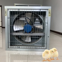 Ventilateur d'extraction à obturateur puissant de 48 pouces Shandong Factory Low Noise Big Air Volume for Wall for Underground Parking