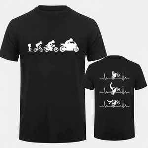 Camiseta de manga corta para hombre, camiseta de gran tamaño con estampado de motocicletas, camiseta para hombre, ropa para hombre - Product Image 1