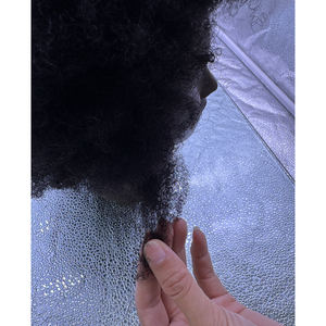 Tête de formation de Mannequin de <span class=keywords><strong>cheveux</strong></span> <span class=keywords><strong>afro</strong></span> crépus humains réels <span class=keywords><strong>pour</strong></span> le modèle de <span class=keywords><strong>cheveux</strong></span> artisanal de coiffure permanente de teinture à la main - Product Image 4