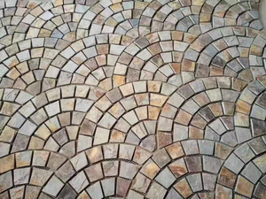 Azulejo <span class=keywords><strong>de</strong></span> pavimentación <span class=keywords><strong>de</strong></span> escamas <span class=keywords><strong>de</strong></span> pescado clásico caliente, adoquín <span class=keywords><strong>de</strong></span> malla <span class=keywords><strong>de</strong></span> jardín, azulejo <span class=keywords><strong>de</strong></span> granito Natural, piedra <span class=keywords><strong>de</strong></span> paisajismo, azulejo <span class=keywords><strong>de</strong></span> suelo en forma <span class=keywords><strong>de</strong></span> <span class=keywords><strong>abanico</strong></span> - Product Image 4