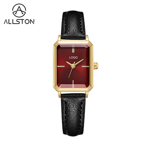 Livraison rapide, montre à <span class=keywords><strong>quartz</strong></span> carrée dorée rétro Virtue pour femmes, style minimaliste tendance, mouvement à <span class=keywords><strong>quartz</strong></span>, logo personnalisé OEM - Product Image 5
