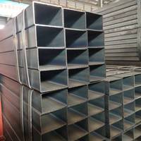 Vente chaude Astm A36 A53 A106 Tubes carrés en acier au carbone laminé à chaud noir soudés Tubes rectangulaires 50*50mm