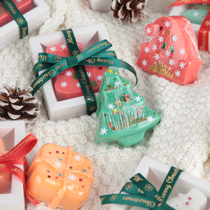 Đẹp Đóng Gói Giáng Sinh Vui Vẻ Xà Phòng Bộ Sưu Tập Lễ hội Xà Phòng Thanh Trang Trí Kỳ Nghỉ Giáng Sinh Sang Trọng Thơm Tắm Xà Phòng Quà Tặng - Product Image 6