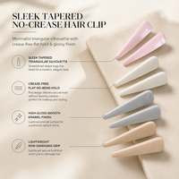 Élégante Pince à Cheveux Faite Main en Acétate, Barrette Latérale Dégradée de 7 cm pour Femme, Accessoire Cheveux pour Bal de Promo et Quotidien