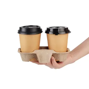 Suporte de copo de papel descartável, para transportar copo de café