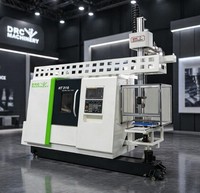 Centre d'usinage HT3 avec commande CNC FANUC, 2 axes, porte-outils à 8 positions, haute précision et haute productivité, tour CNC