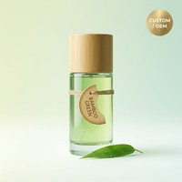 Parfum unisexe apaisant aux notes vertes asiatiques, parfum d'herbes fraîches vert bambou, OEM personnalisé