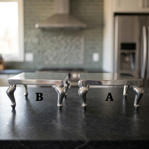 Ensemble de tabourets en aluminium, lot de 2 pièces - Product Image 4
