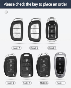 Alliage de Zinc <span class=keywords><strong>clé</strong></span> sac <span class=keywords><strong>coque</strong></span> <span class=keywords><strong>clé</strong></span> étui pour <span class=keywords><strong>Hyundai</strong></span> IX35 Sonata Veloster HD 78 Staria <span class=keywords><strong>clé</strong></span> couverture voiture accessoires - Product Image 3