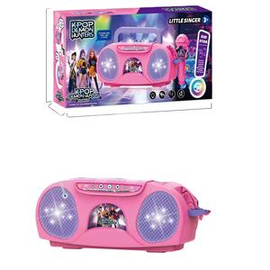 Micrófono de Juguete para Niños con Luces y Música, Máquina de Cantar para Niños y Niñas, Figuras de Acción - Product Image 1