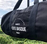 Sac de sport en toile de coton grande capacité, réutilisable, avec logo personnalisé imprimé, pour la gym et les voyages, durable, idéal pour le fitness