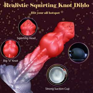 Grote Fantasie Dikke <span class=keywords><strong>Dildo</strong></span> Met Sterke Zuignap Anale Plug Met Dragon Horse Buitenaardse Hond Monster Dieren Knoop <span class=keywords><strong>Dildo</strong></span> Voor Vrouwen - Product Image 4