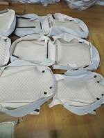Housses de siège en cuir de qualité supérieure adaptées aux Mercedes GLA GLB GLC GLE GLS, accessoires intérieurs de voiture sur mesure
