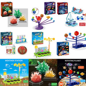 Ensemble de jouets scientifiques pour enfants 14 en 1 jouets scientifiques éducatifs bricolage STEM jouets éducatifs expériences de laboratoire - Product Image 3