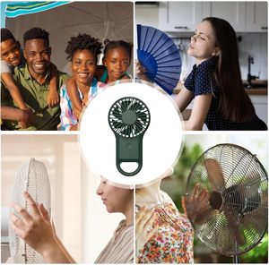Factory Wholesale Cheap Small Handy Newly Designed Mini Electric Portable Rechargeable Battery Pocket Wireless <b>Handheld</b> <b>Fan</b> - Product Image 2