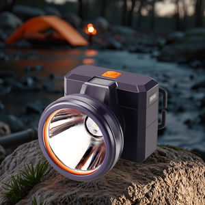 Lampe frontale portable COB <span class=keywords><strong>LED</strong></span> super lumineuse 20W <span class=keywords><strong>IP67</strong></span> étanche pour camping en extérieur, aventures nocturnes, pêche, recharge USB, lithium - Product Image 6