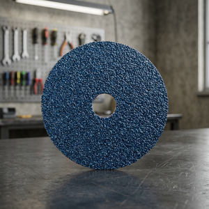 FERVI 100mm Silicon Carbide Fiber Discs 5mm Thick Abrasive Rolls OEM Support Resin Bonding Vulcanized Fibers Adhesive Backing 60 - Product Image 2