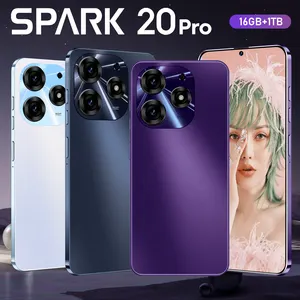 Tecno spark 20 pro ponsel 7.3 inci 16gb 1tb, ponsel baru dengan Google play