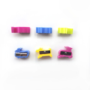 Sacapuntas de Plástico de un Solo Orificio con Diseño de Dibujos Animados, Sacapuntas Único para Lápices - Product Image 1