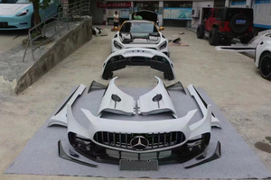 ชุดแต่ง GTR Pro Body Kit สำหรับ MERCEDES BENZ AMG GT ปี 2015-2022 สภาพใหม่ อัพเกรดแอโรไดนามิกสำหรับ AMG GTS GT - Product Image 6