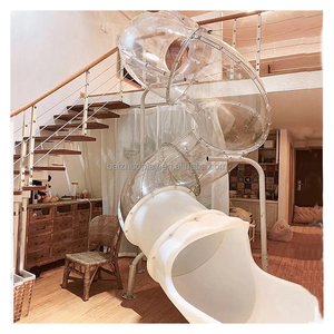Toboggan en plastique personnalisé pour parc d'attractions aquatiques pour enfants, toboggan pour parc sportif et jardin - Product Image 1