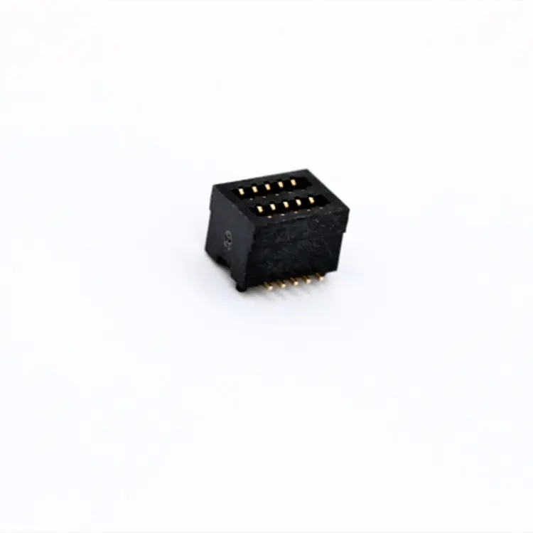 SMT 0.8mm Pitch 10Pin Au plating Female Board to Board Dual Row Pin Connectors