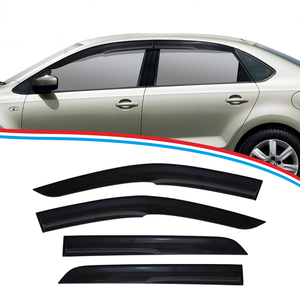 Accesorios para coche, deflectores de ventana, viseras de ventilación, Escudo de lluvia, viseras de ventana de puerta personalizadas, Mugen stylewriter para Volkswagen POLO <span class=keywords><strong>2009</strong></span> - Product Image 2