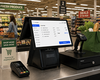 15.6 pouces Windows 10 Restaurant Touch Pos Caissier Machine Pos Terminal Caisse Enregistreuse Tout en Un Pos Systèmes