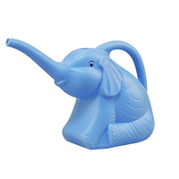 Arrosoir en plastique PE en forme d'éléphant mignon, réutilisable, pour arroser les plantes, les fleurs et les pépinières