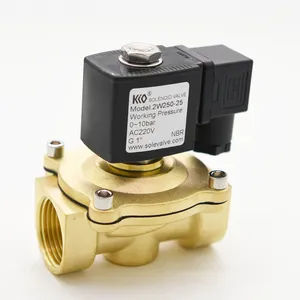 High Quality Solenoid Valve Valvula 1/2" 3/4" 1" 1 1/4" 1 1/2" 2" Inch Electric Valve For Water 2W160
