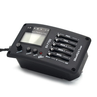 Guitarra acústica de SV-T750 con afinador digital, ecualizador EQ de 5 bandas con sintonizador