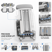 VCORE BAC-Y/S Unité de traction lombaire médicale de classe I, dispositif de soutien dorsal en métal pour la rééducation de la colonne vertébrale, alimenté par machine, garantie 1 an