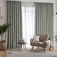 Rideau Intégré de Luxe Écologique, Lumière Douce, Intimité Totale, Toutes Saisons, Tissu Durable de Haute Qualité, Moderne