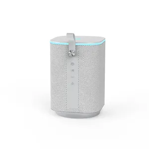 Speaker Bt nirkabel Mini portabel, lampu LED RGB tahan air, pemutar musik pesta luar ruangan