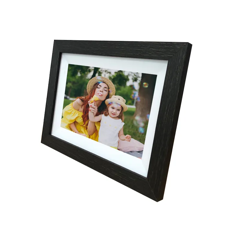 Barato led tela de parede montagem lcd quadro, 16gb de memória 10 polegadas visualizador de fotos digital para o anúncio da loja