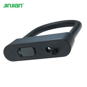 Candado en U de Alta Seguridad para Bicicleta JINJIAN Modelo 618, Control Inteligente por Anillo, Aleación de Acero, Plástico ABS Ecológico, Resistente, Antirrobo - Product Image 2