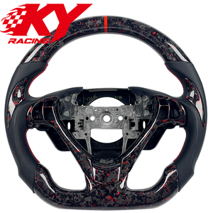 พวงมาลัยสปอร์ตสำหรับ Acura ILX TL TLX RDX TSX ZDX ปลอมแปลงคาร์บอนไฟเบอร์แบบกำหนดเองสำหรับ Acura Integra Type-S - Product Image 1