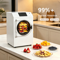 Máquina de Secado por Congelación Automática para el Hogar, 4-6 kg, con Bomba, para Procesamiento de Alimentos, Frutas, Verduras y Secado por Congelación de Mascotas
