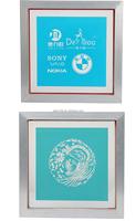 Marcos de Aleación de Aluminio de Alta Calidad en Varios Tamaños para Serigrafía de Logotipos, Salida de Fábrica, Nueva Condición para Solventes