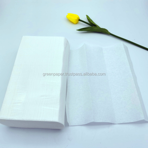 High Quality Disposable <b>Bamboo</b> Paper <b>Towels</b> Ultra Slim and Recyclable Absorbent for Men's Hand Drying Personal Care - Product Image 2