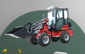 Caser L10 EPA CE phê duyệt mini bánh xe tải 4 bánh xe Ổ Đĩa nông nghiệp nhỏ gọn mini loader Chất lượng cao - Product Image 5
